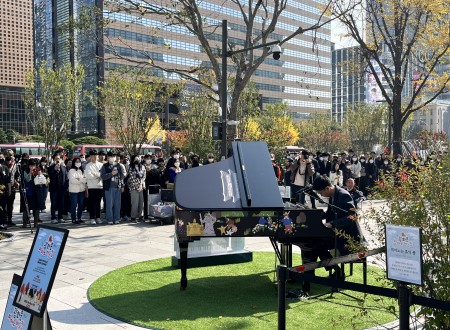 광화문 피아노 버스킹 '피아노 치는 이정환' 피아노 버스킹 공연 [팀아이콘] [아이콘컴퍼니]