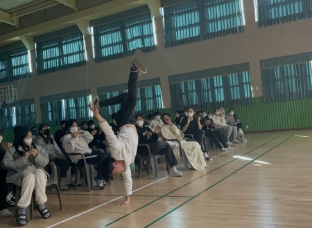 비보이공연 서면중학교 문화예술체험 프로그램 비보이 공연 [팀아이콘] [아이콘컴퍼니]