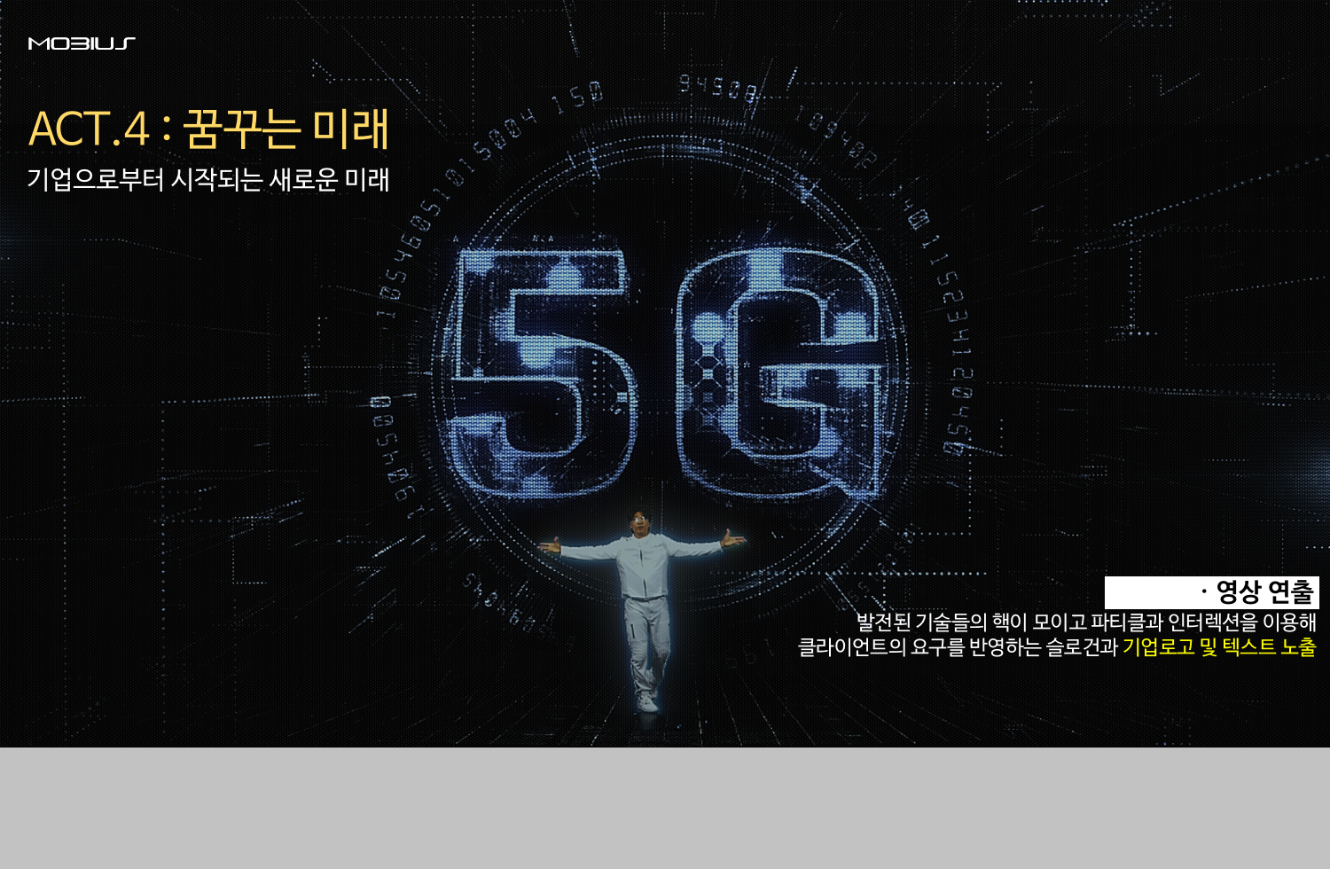 3D 홀로그램 입체 퍼포먼스 뫼비우스