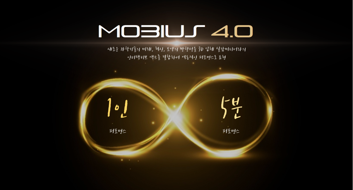 3D 홀로그램 입체 퍼포먼스 뫼비우스